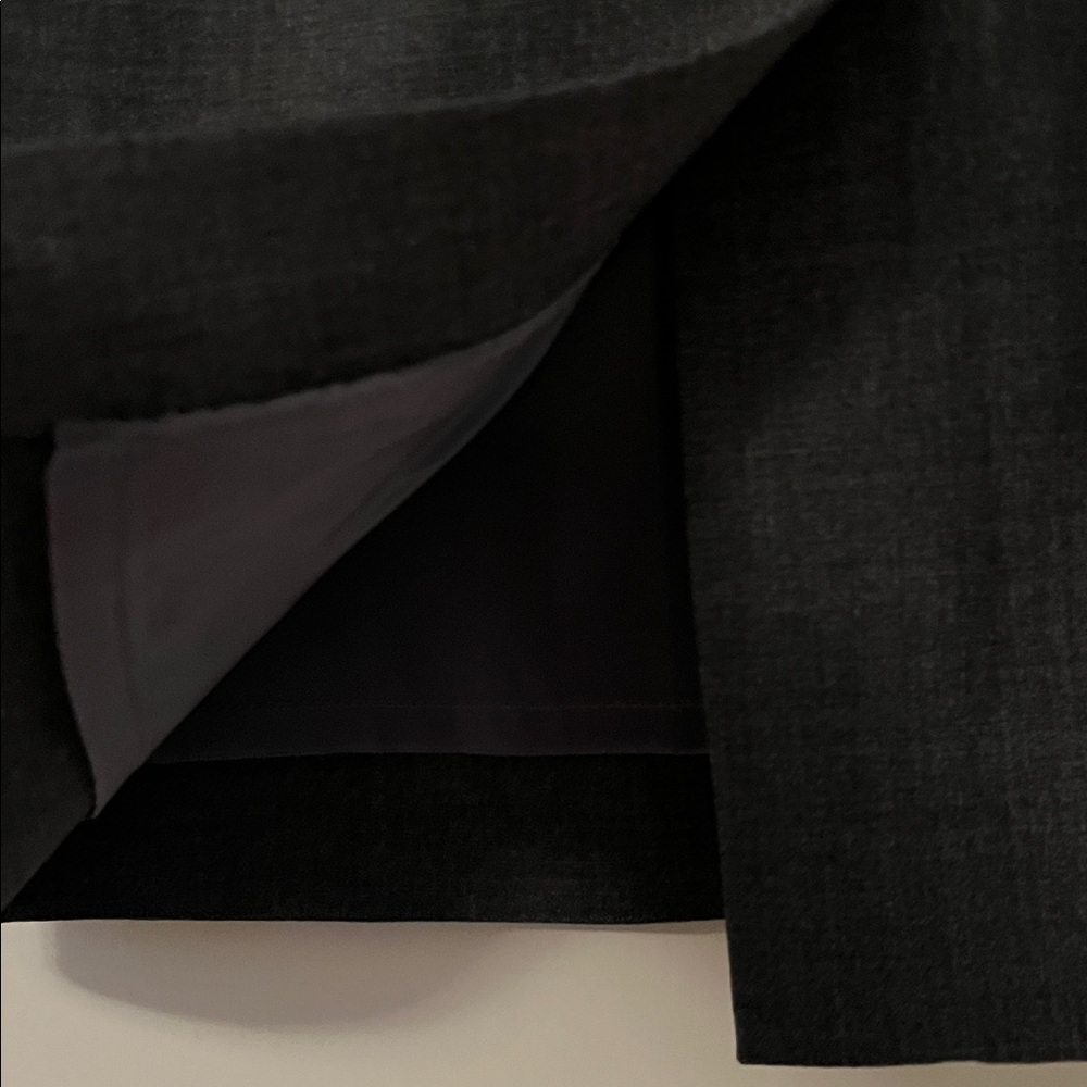 NWOT J.Crew | No. 2 Pencil skirt in Italian stretch wool | Heather Coal | Size 2 - Picture 9 of 15